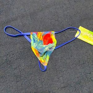 Skinz Mesh Swim Thong - Medium